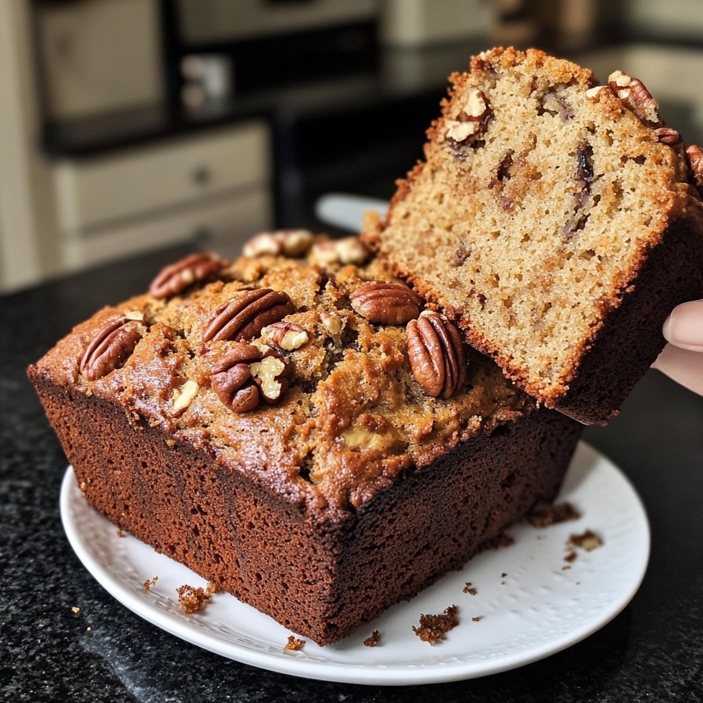 Banana Bread with Pecans Recipe