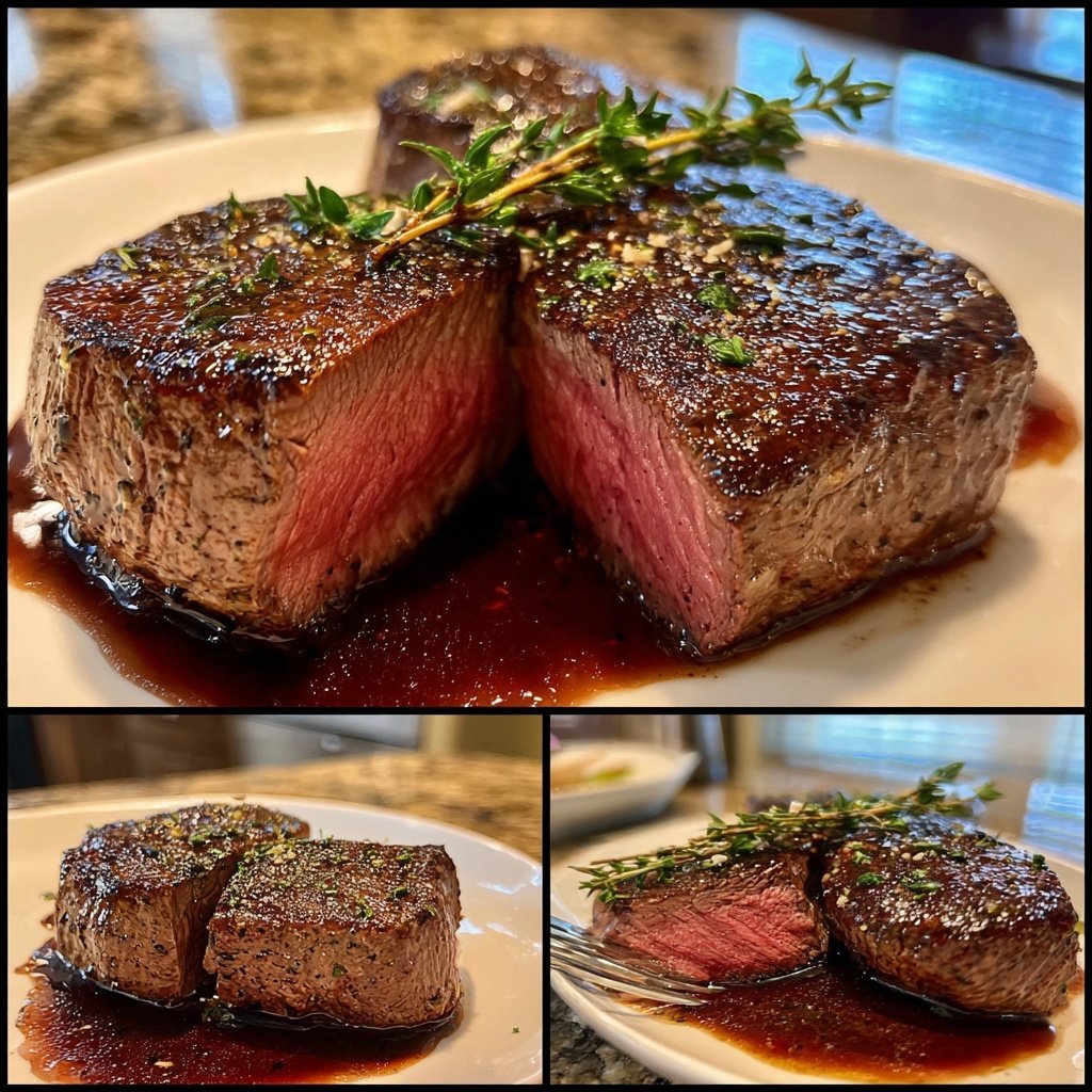 Pan Seared Filet Mignon