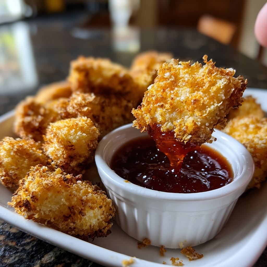 Super Bowl Party Food Crispy Tofu Nuggets