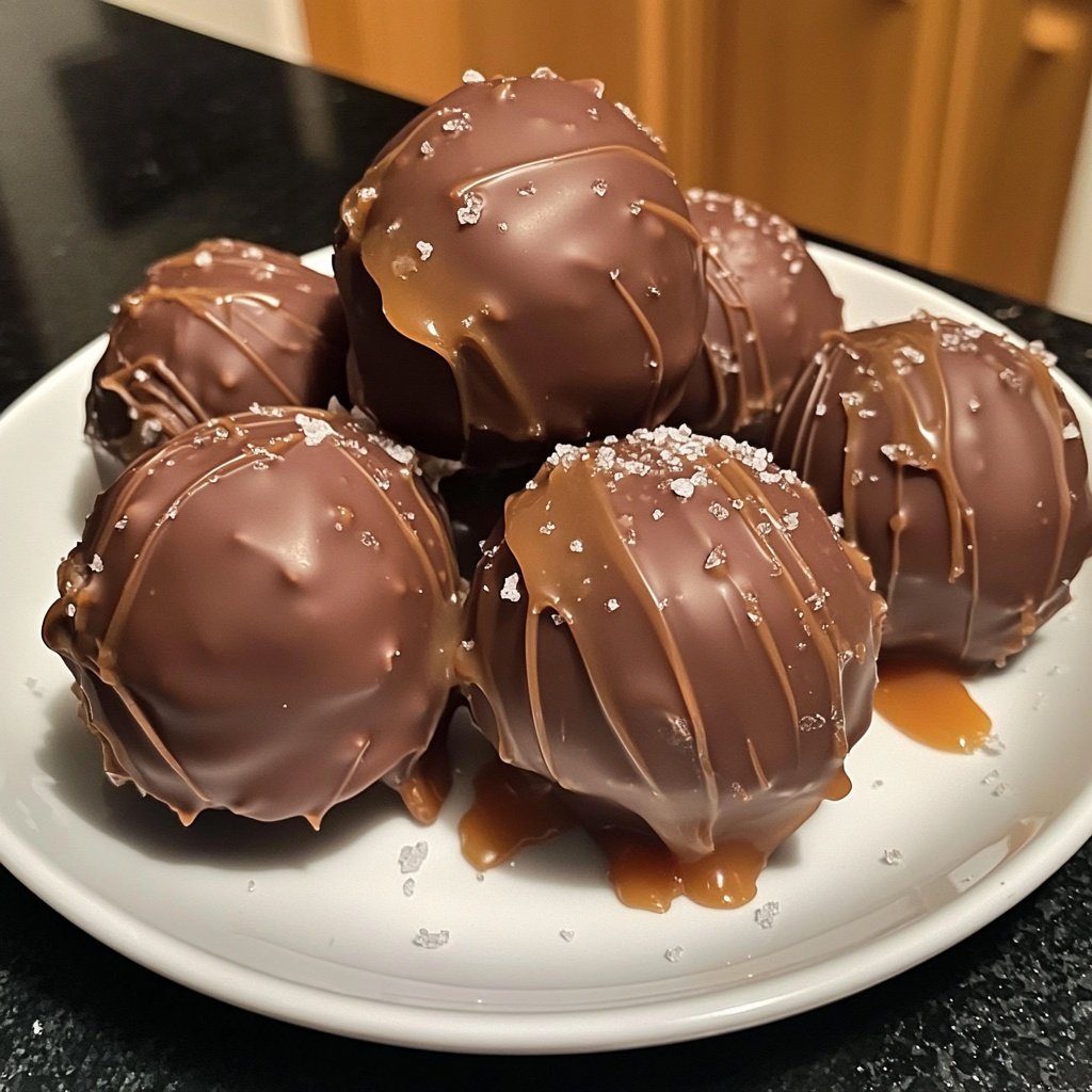 Salted Caramel Truffles