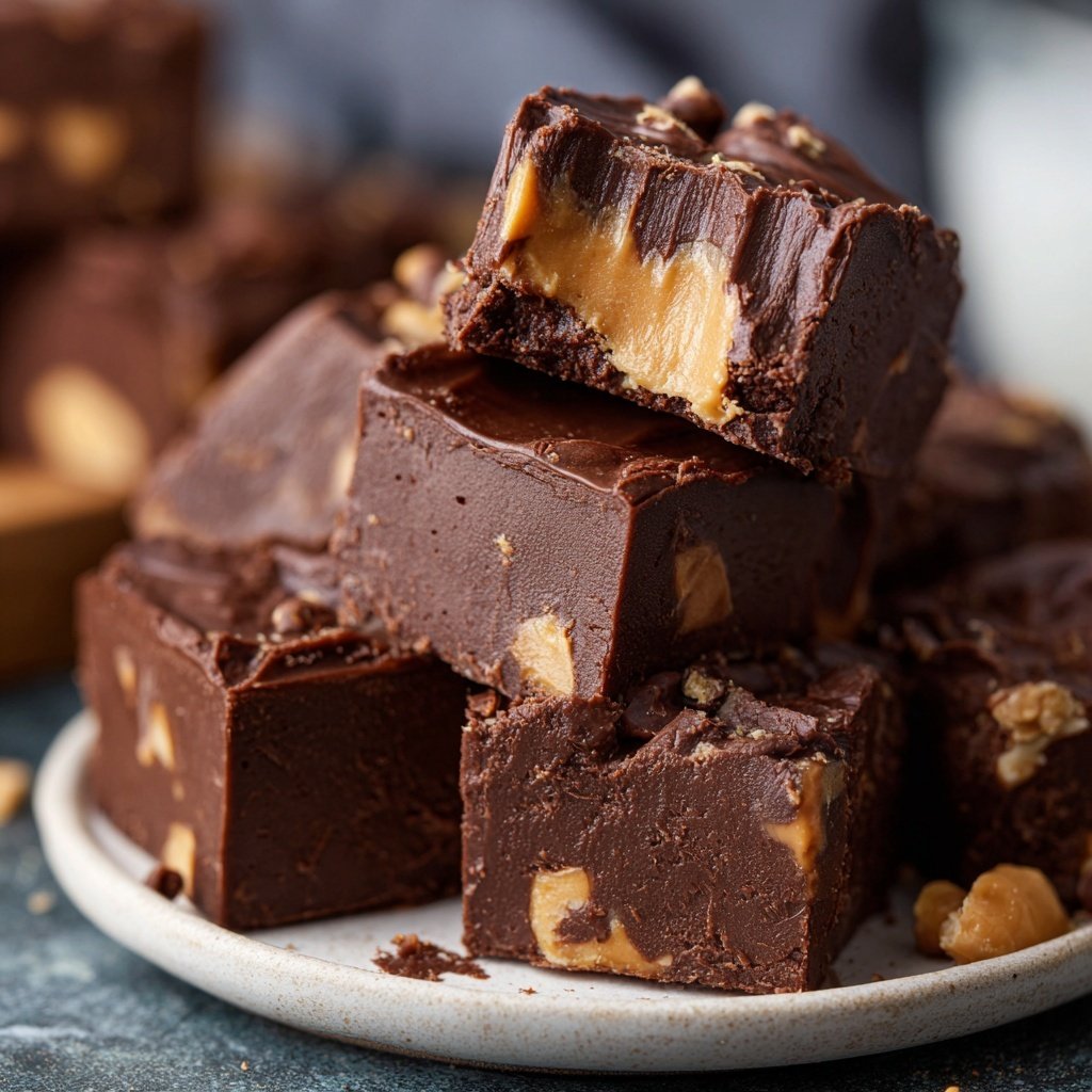 Chocolate Peanut Butter Fudge