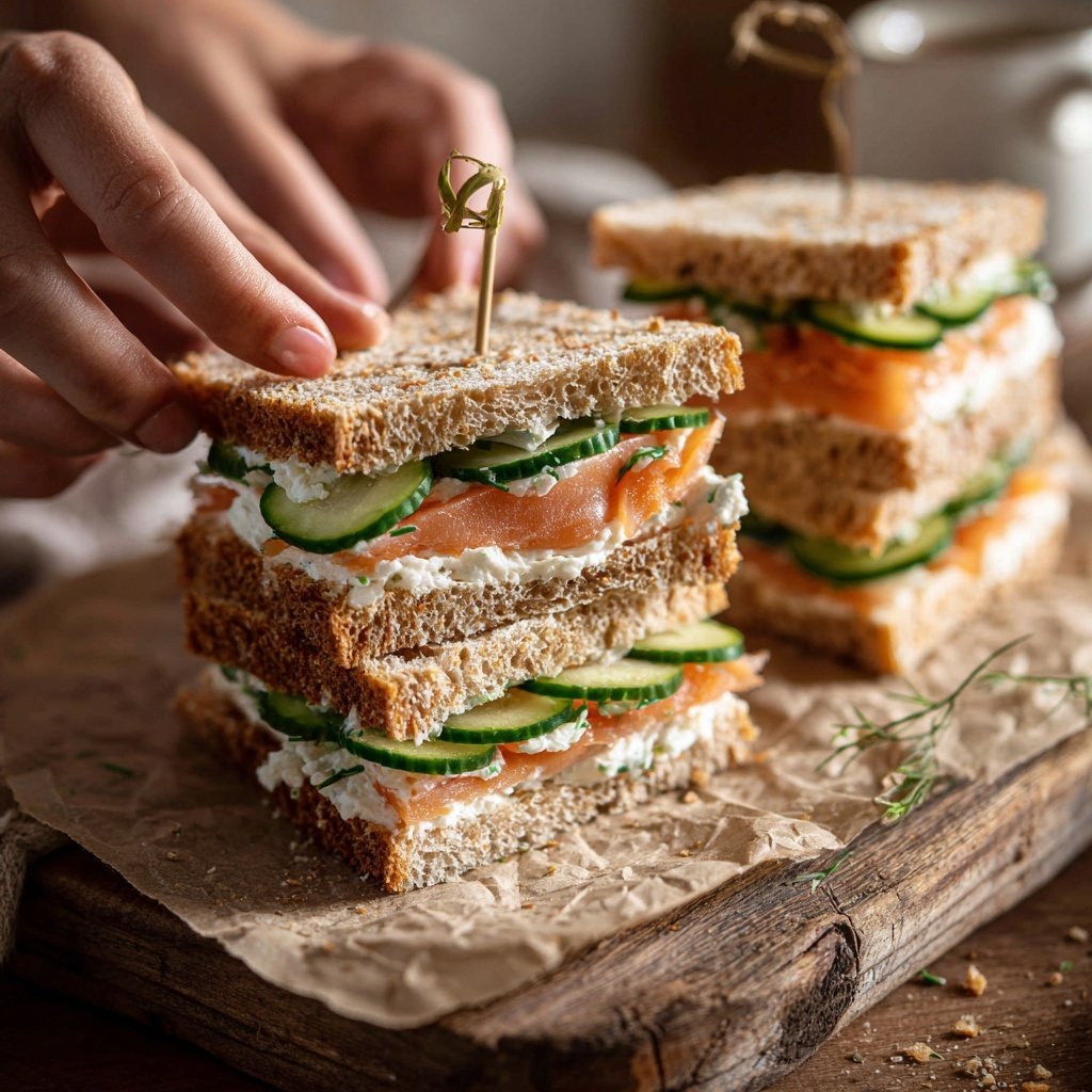 Tea Sandwiches Savory Finger Food Ideas